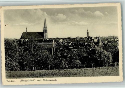 Görlitz Altstadtbild mit Peterskirche