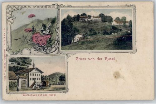 Rusel Wirtshaus auf der Rusel