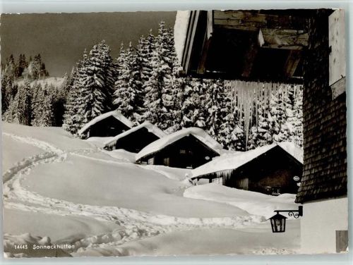 Ofterschwang Jugenderholungsstätte Sonneckhütten Winter