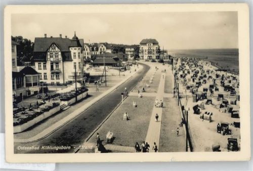 Kühlungsborn Strand, Promenade