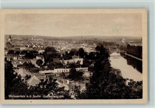 06667 O4850 Weißenfels , Saale - Gesamtansicht