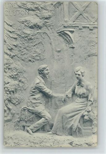 1900 lebende Skulpturen Une Queston Verlag G.L. & Co Serie 170
