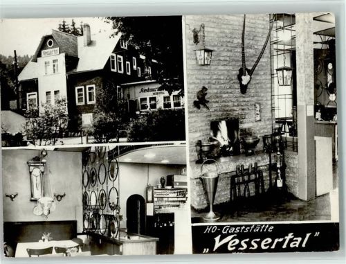 Vesser HO-Gaststätte Vessertal Innenaufnahmen