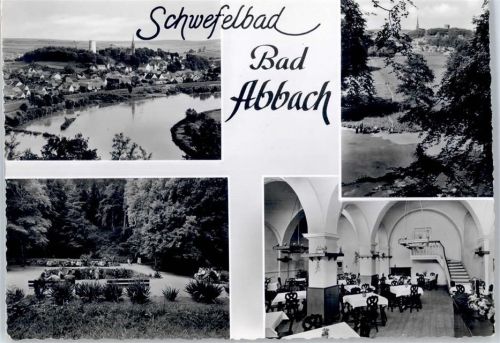 Bad Abbach Gesamtansicht, Park, Gaststätte