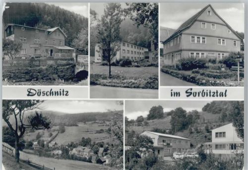 Döschnitz Ferienheim Waldmühle Erholungsheim Sorbitzermühle Kurverwaltung Ferienheim Landtechn. Instandhaltung