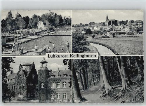 Kellinghusen Badeanstalt Sparkasse Rathaus Lieth
