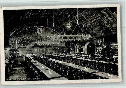 München Hofbräuhaus Innenaufnahme Festsaal