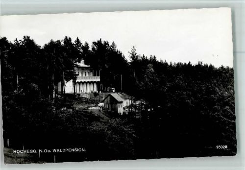 Grimmenstein Ortsansicht Waldpension Hochegg