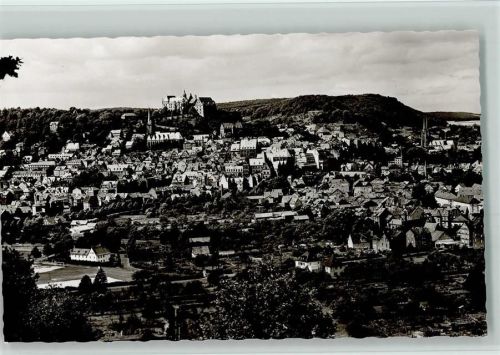 Marburg Ortsansicht Schloß