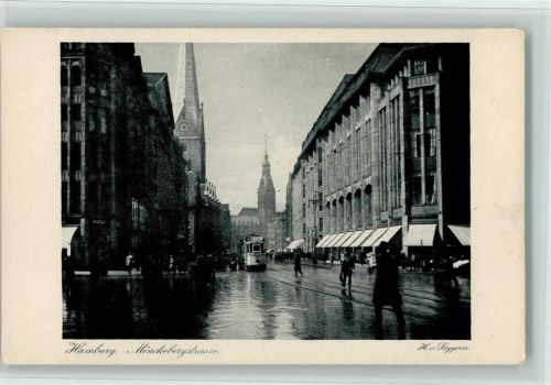 Hamburg Mönckebergstrasse Straßenbahn