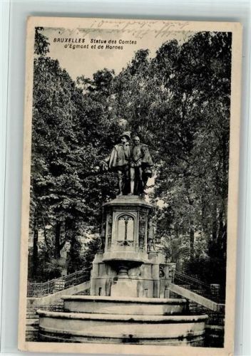 Brüssel Statue des Comtes d'Egmont et de Hornes