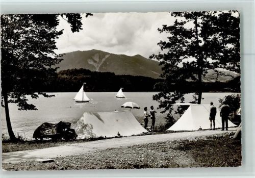 Seehausen Campingplatz auf der Halbinsel Burg am Staffelsee