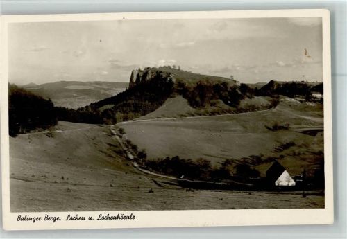Balingen Balinger Berge mit Lachen und Lachenhörnle