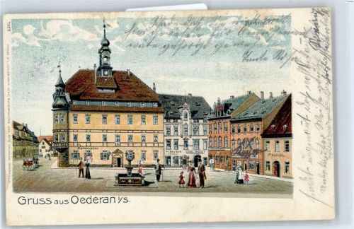 Oederan Marktplatz