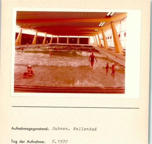 Duhnen Foto montiert auf Karton