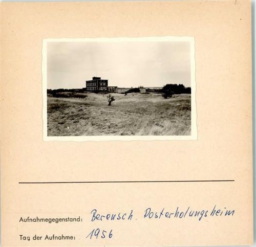 Berensch Posterholungsheim Foto montiert auf Karton