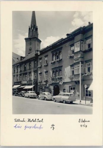 Villach-Innere Stadt Hotel Post VW-Käfer