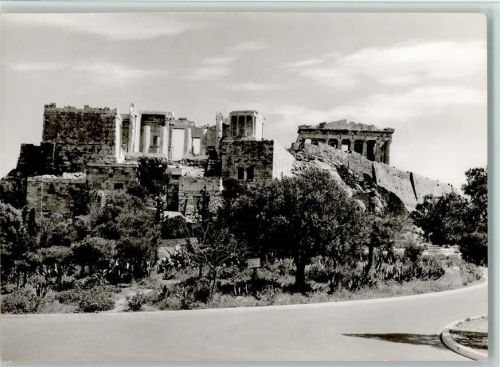 Athen Blick auf die Akropolis