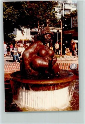 Westerland Brunnenfigur Wilhelmine von Sylt