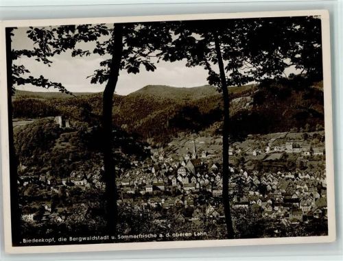 Biedenkopf 1938 Gesamtansicht