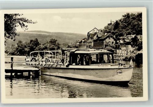 Bad Kösen Saalepartie Motorboot und Loreley
