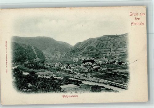 Walporzheim Ahrtal Blick auf Walporzheim
