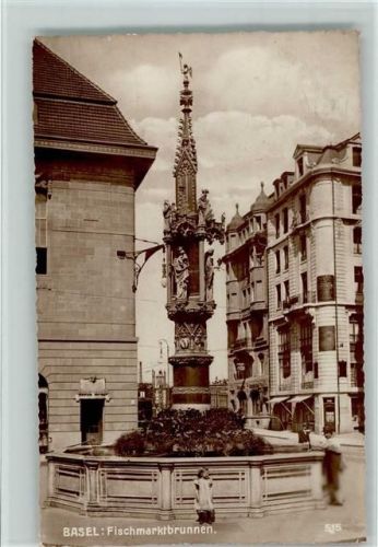Basel Fischmarktbrunnen