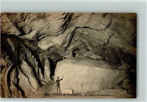 Rochefort Grotte de Rochefort La pierre du sacrifice