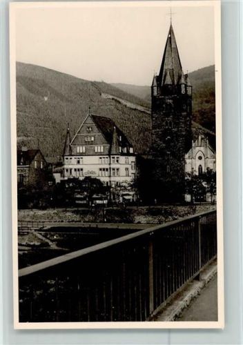Bernkastel Ortsansicht mit Kirche