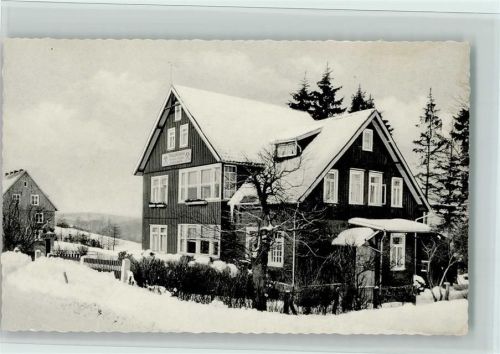 Hohegeiß Erholungsehim der Erzbergbau-Salzgitter-AG Winteraufnahme