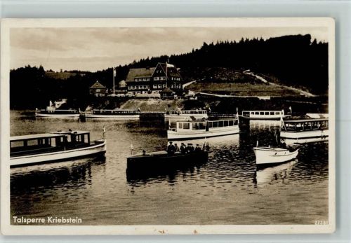 Kriebstein 1936 Fähren Boote
