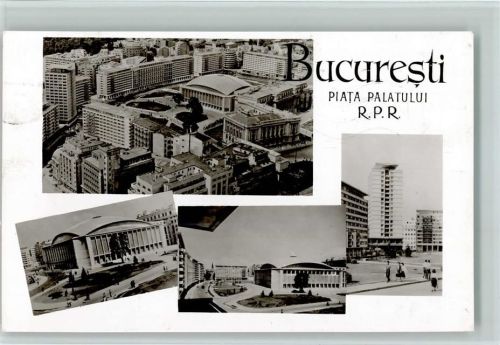 Bukarest 1963 Piata Palatului AK