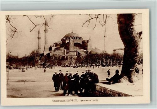 Konstantinopel 1918 Nr. 1211 Verlag Rochat - Moschee - Sainte-Sophie