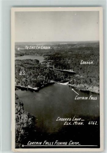 1939 Curtain Falls Fishing Camp - Curyain Falls - Luftbild