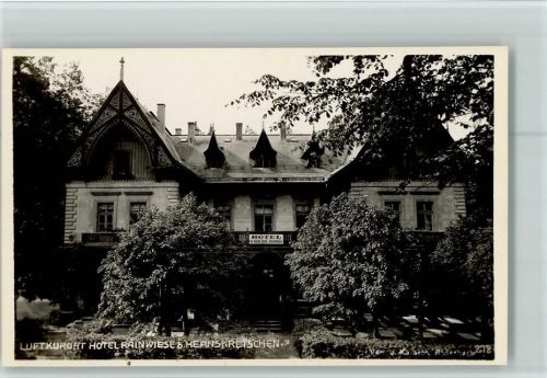 Hrensko 1930 Hotel Rainwiese