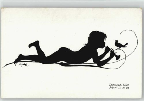 Schattenbild Göttl. Jugend II Bl. 22