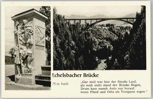 82435 W8117 Echelsbach - Echelsbacher Brücke