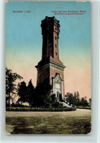Rochlitz Turm auf dem Rochlitzer Berge Freidrich-August-Denkmal