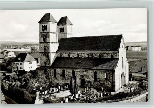 Altenstadt Romanische Päpstliche Basilika Kirchen Nord-Westseite Friedhof