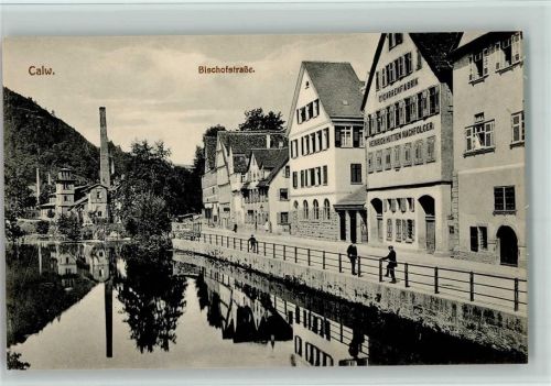 Calw Bischofstraße Cigarrenfabrik