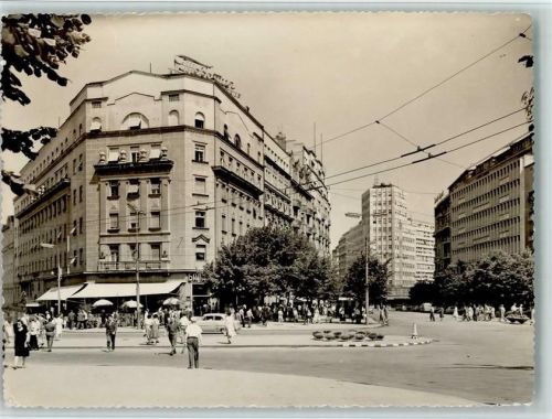 Beograd 1963 Hotel Balkan AK