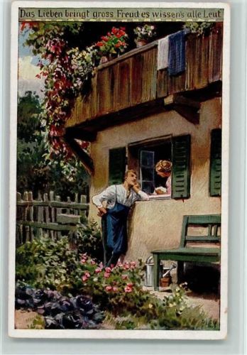 VDA Volksliederkarten Nr. 75 gute Erhaltung AK