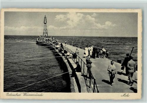 Warnemünde Mole Angler