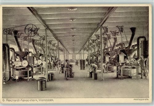 Wandsbek Nr. 6 Reichardt Kakao Werk - Röstapparate