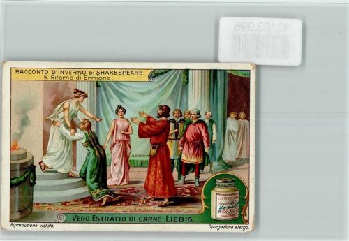 Racconto Inverno, Ein Wintermärchen, Nr. 6 Sammelbild Liebig Shakespeare