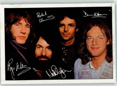 Pink Floyd - Bravo Autogrammkarte