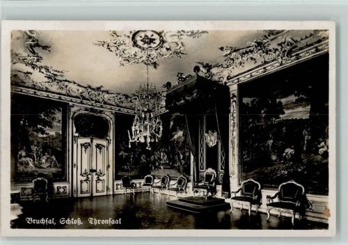 Bruchsal Schloß Innenaufnahme Thronsaal