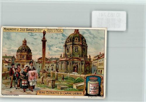 Barock Stil, Chiesa al Foro , Sammelbild Liebig