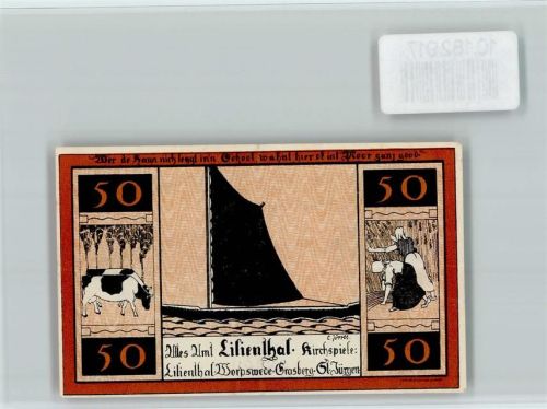 Lilienthal Notgeld Kirche