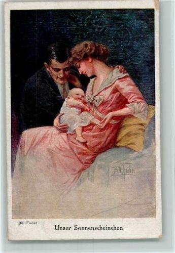 Unser Sonnenschein, Baby - Galerie Münchner Meister Nr. 440 AK